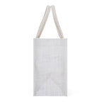 Lace Jute Bags – Bleached (10x12x5)