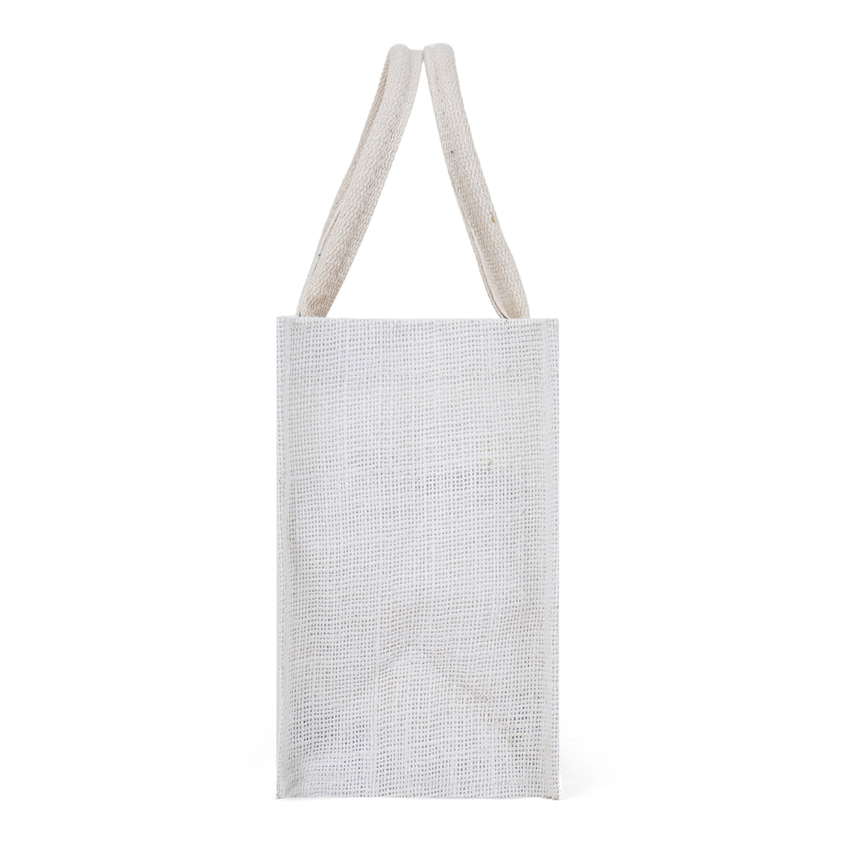 Lace Jute Bags – Bleached (10x12x5)