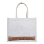 Lace Jute Bags – Bleached (Sample Kit) - Set of 4