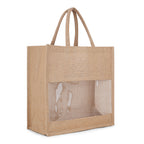 Jute PVC Window Bags (8x10x5)
