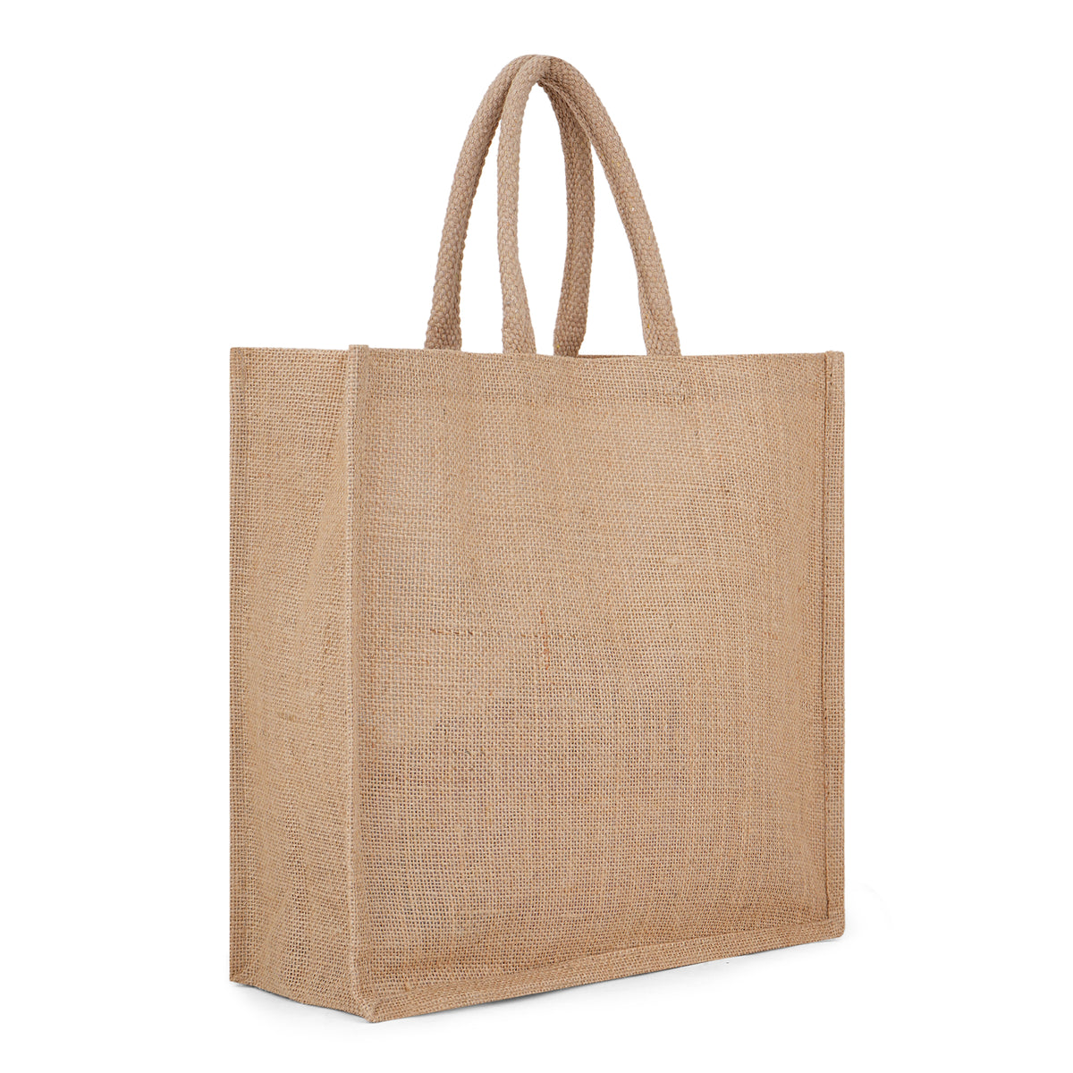 Jute Zip Bags (12x12x5)