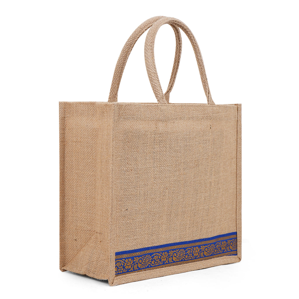 Lace Jute Bags (6x8x4)