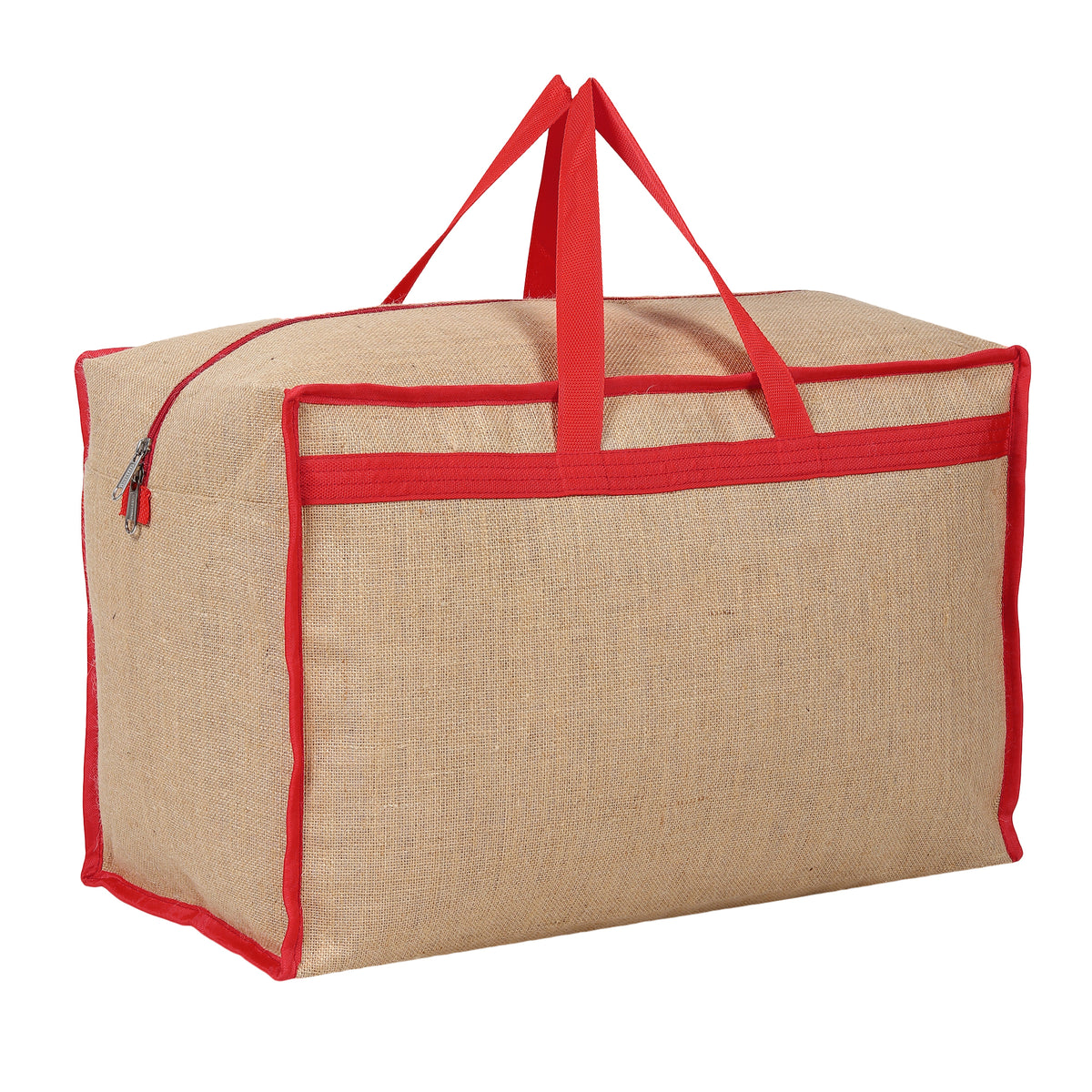 Double R Bags Jute Heavy Duty Extra Large Storage Bag, Moving Bag Tote, Blanket Clothes Organizer, Comforter, Bedroom closet, Dorm Room Essentials, Supplies, Storage, Strong Materials.